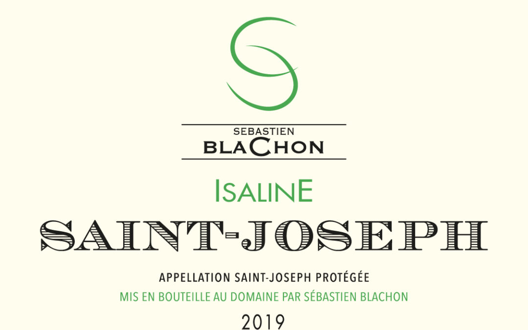 Saint Joseph Blanc « Isaline » 2018